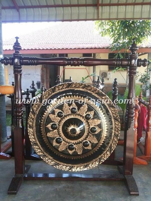 thai temple gong steel, size 180 cm