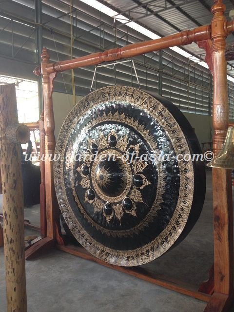 thai temple gong steel, size 200 cm