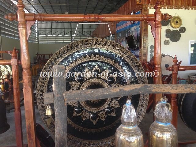 thai temple gong steel, size 200 cm